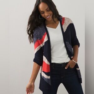 Chico’s Open Front Cardigan Size Large (2)